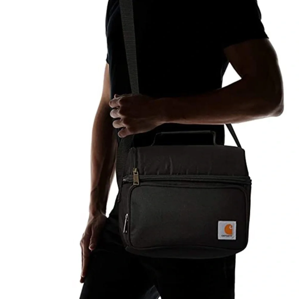 Carhartt BLACK Insulated Lunch Cooler Bag New